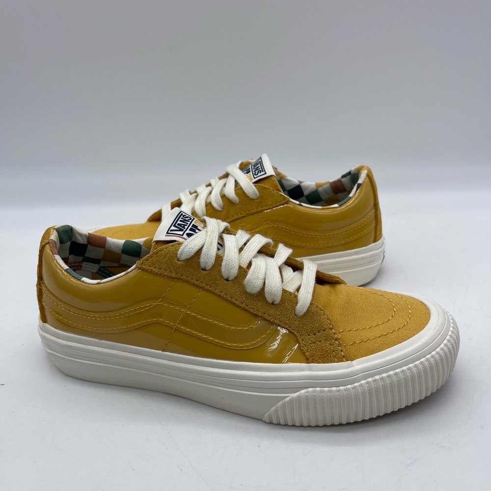 Vans x Karina Rozunko Sk8 Low 500714 Women's Size 6.5 Shoes VN0A4UWI24L Yellow